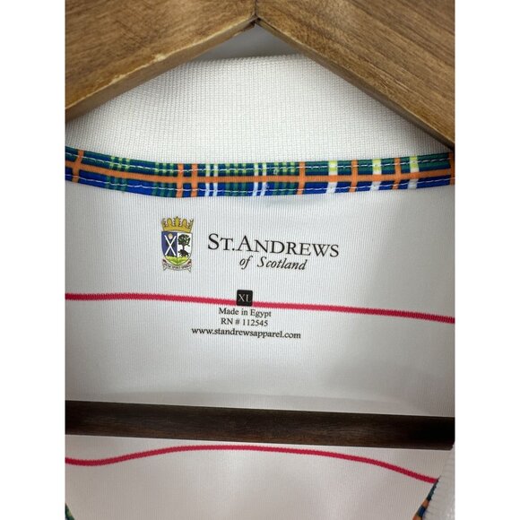 St. Andrews of Scotland Short Sleeve Polo Shirt Size XL - Picture 3 of 8